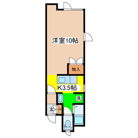 ライフ（芦野）の物件間取画像